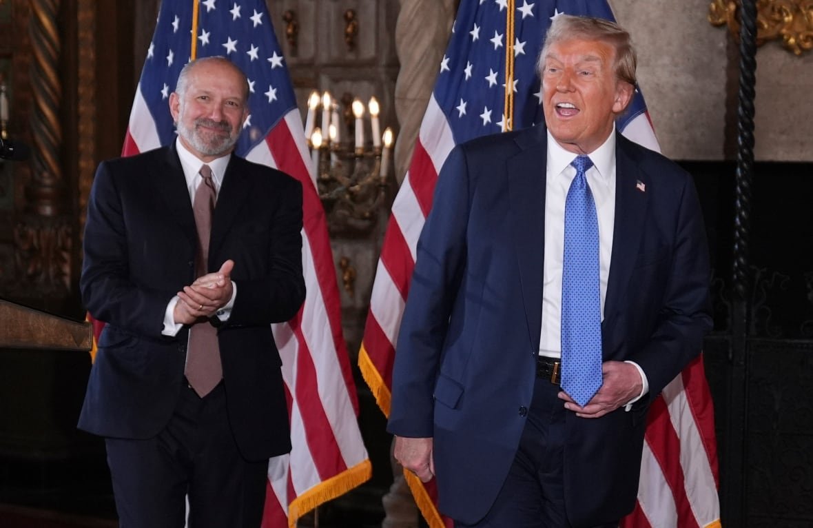 trump-and-lutnick Photo of Donald Trump and Howard Lutnick.