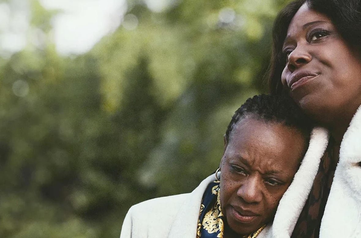 hard-truths-1 Michele Austin (right) with Marianne Jean-Baptiste in Hard Truths.