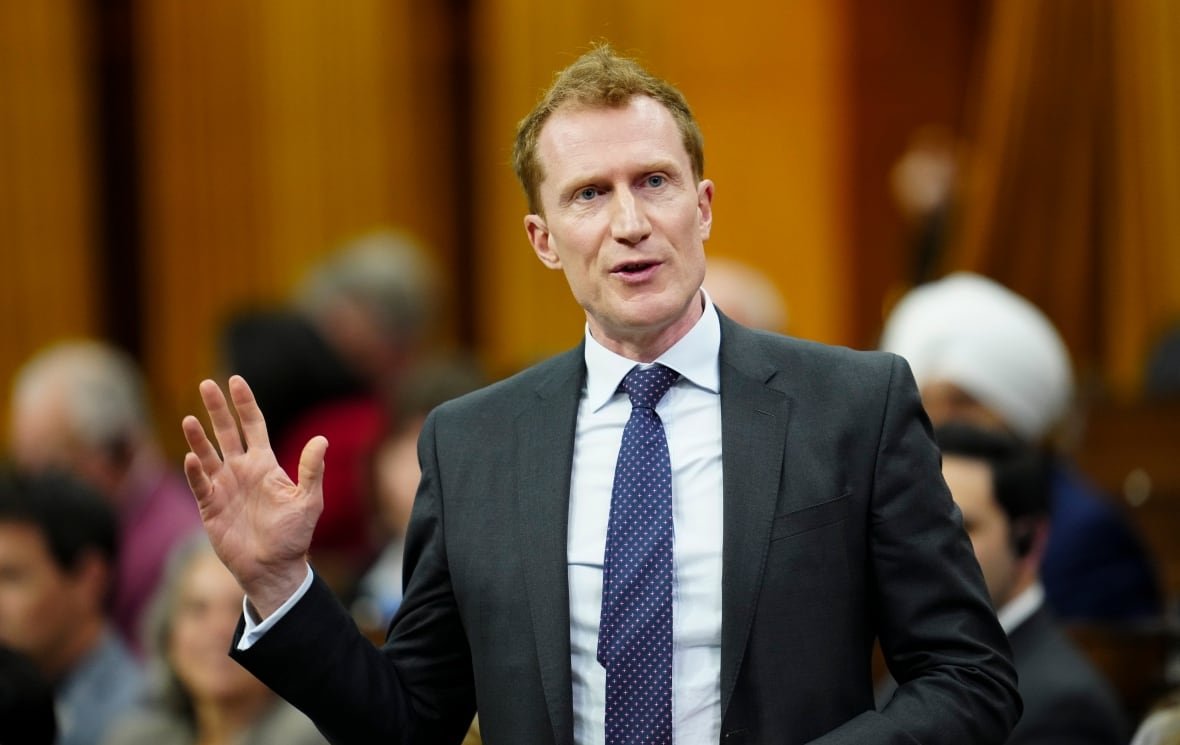 commons-20240318 Immigration, Refugees and Citizenship Minister Marc Miller rises during question period in the House of Commons on Parliament Hill in Ottawa on Monday, March 18, 2024.